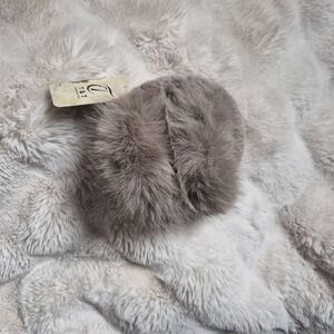 New Earmuffs Tan Faux Fur Fuzzy Cozy Winter Cosycore Cozycore Cute Streetwear NY
